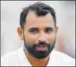  ?? GETTY ?? Mohammed Shami.