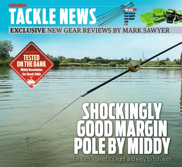 The UK's toughest margin pole? We test Middy's new Shock Stikk - PressReader