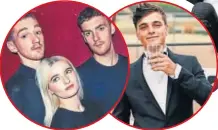  ??  ?? EDM artists Clean Bandit (left) and Martin Garrix (centre), and pop star Jason Derulo are among the big acts visiting India soon