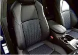  ??  ?? For synthetic leather seats, you need to get Dynamic trim. Full hide is optional on all cars