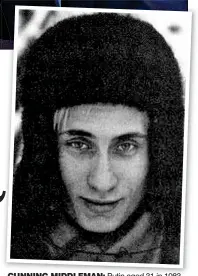  ??  ?? CUNNING MIDDLEMAN: Putin aged 31 in 1983