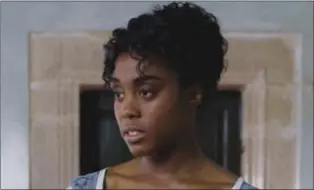  ??  ?? Lashana Lynch in a scene from “Still Star-Crossed”