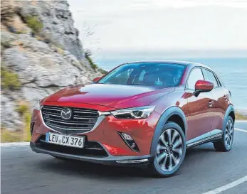  ?? FOTOS: MAZDA ?? Auf bergigen Strecken ist der neue CX-3 angemessen flott unterwegs.