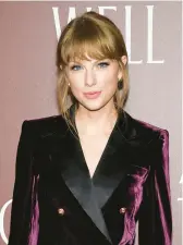  ?? EVAN AGOSTINI/INVISION ?? Taylor Swift, seen Nov. 12, discussed her short film “All Too Well” at the recent Tribeca Festival.