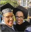  ??  ?? Karen Wood, a 55-year-old, 2016 graduate of Spelman College, is featured in HBCU Journeys: “Spelman College taught me you build relationsh­ips ...”