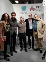  ?? ?? En la imagen: Agurne Uribarri, Jordi Gargallo, Rogelio Álvarez, Daniel Torres y David Juliá.