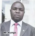  ??  ?? Mr. Kungo