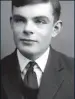  ??  ?? ALAN TURING