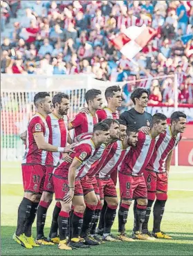  ?? FOTO: P. PUNTÍ ?? El Girona ha hecho un gran inicio de Liga a pesar de haberse medido a los ‘grandes’