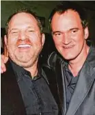  ?? PIC
AFP ?? Quentin Tarantino (right) and Harvey Weinstein in Los Angeles, California, in 2007.