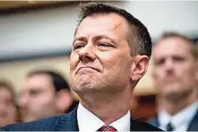  ??  ?? Peter Strzok