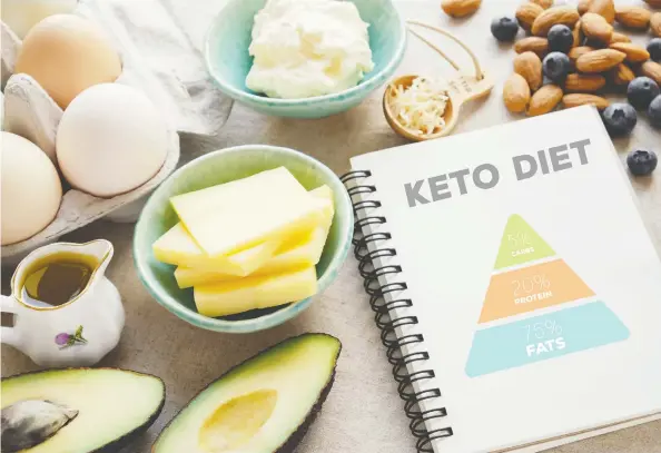  ?? GETTY IMAGES /ISTOCKPHOT­O ?? A ketogenic diet emphasizes a low- carb, high-fat regimen of eating, but the jury is still out in many ways on whether it can help a person lose weight.