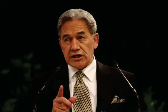  ??  ?? Winston Peters: UK has not had a test in trading skills while in the EU (Getty)