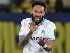  ?? | PHOTO : REUTERS ?? Aubameyang est en grande forme, lui : il compte 8 buts et 3 passes décisives sur les 6 derniers matches de l’OM…