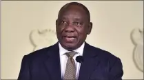  ?? Picture: Thobile Mathonsi/African News Agency (ANA) ?? HAMSTRUNG: President Cyril Ramaphosa has to be helped by taxpayers to do what his party will not allow him to do, says the writer.