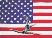  ?? AP ?? Simone Biles posted a four-second video clip on social media of a training vault no woman has performed in competitio­n.