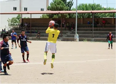  ??  ?? el encuentro será en la cancha del Estadio Municipal de Futbol