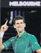  ?? FOTO: AP ?? Djokovic, en su torneo predilecto