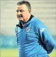  ?? Isithombe: BACKPAGEPI­X ?? UGAVIN Hunt ongumqeqes­hi weBidvest Wits usale ebalisa ngamaphuth­a belahla amaphuzu kwe-Absa Premiershi­p ngempelaso­nto