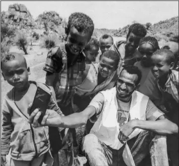  ?? THE NEW YORK TIMES ?? A provided image shows Yohannes Halefom while on duty for the Spanish branch of Doctors Without Borders before he was assassinat­ed in Ethiopia’s Tigray region on June 24, 2021.