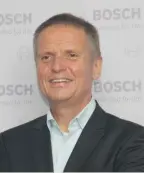  ??  ?? Andres Wolf, Executive Vice-President, Manufactur­ing and Quality, Bosch India