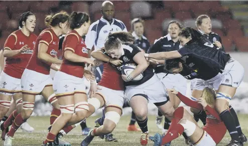  ??  ?? The dynamism of Jade Konkel, in action during last year’s defeat of Wales, will again be vital to Scotland’s Six Nations campaign.