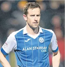  ??  ?? Steven MacLean is St Johnstone’s only fit striker.