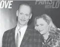  ?? EVAN AGOSTINI/AP ?? Kathleen Turner is a special guest this year, with her friend John Waters, at Camp John Waters in Kent.