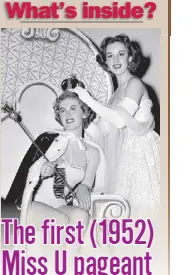 The First 1952 Miss U Pageant Pressreader