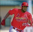 ?? RICH SCHULTZ / GETTY IMAGES ?? St. Louis Cardinals right fielder Dexter Fowler isn’t convinced about moving outfielder­s for their defensive strengths.