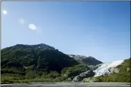  ?? ANDREW HARNIK — THE ASSOCIATED PRESS ?? The Exit Glacier in Seward, Alaska, shown in 2015, which according to National Park Service research has retreated approximat­ely 1.25miles over the past 200years.