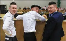  ?? Micheal Healy Rae with sons Kevin (left) and Jackie. ??