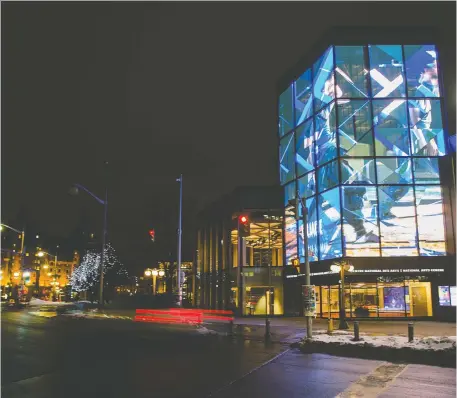  ?? WAYNE CUDDINGTON ?? The refurbishe­d NAC National Arts Centre is a great new anchor for downtown, but more must be done, writes Mark Sutcliffe.