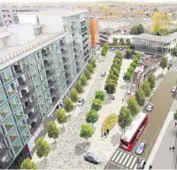  ?? IMAGE: CROSSRAIL ?? What the new area around the Hayes &amp; Harlington station could look like