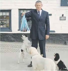  ??  ?? WAG YOUR TAIL. ITV Choice is a growing brand in SA, thanks to shows like Doc Martin.