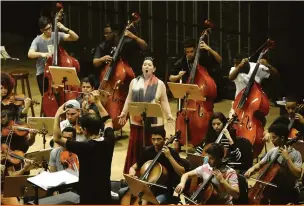  ?? Gina Mardones ?? A ópera ‘Carmen’ será apresentad­a em forma de concerto com coro, orquestra e participaç­ão da Cia Michel Cássin de Dança Flamenca