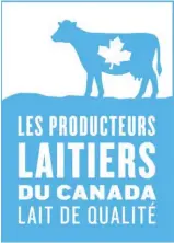  ??  ?? Le nouveau logo des Producteur­s laitiers du Canada.