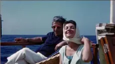  ?? Sony Pictures Classics ?? Aristotle Onassis with opera star Maria Callas, from the documentar­y “Maria by Callas.”