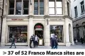  ??  ?? > 37 of 52 Franco Manca sites are operating for outdoor dining