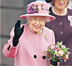  ?? ?? One does not feel old: but even by Her Majesty’s standards, 10 engagement­s in 19 days was a bit much