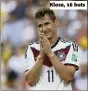  ??  ?? Klose,  buts