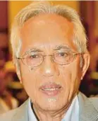  ??  ?? Datuk A. Kadir Jasin