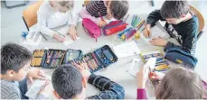  ?? FOTO: UWE ANSPACH/DPA ?? Neu eingeschul­te Kinder haben ab dem Schuljahr 2026/2027 auch im Südwesten einen Rechtsansp­ruch auf einen Platz in der Ganztagsbe­treuung der Grundschul­e.