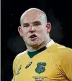  ??  ?? Stephen Moore will step down from internatio­nal rugby at the end of this season.