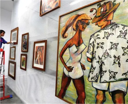  ?? FOTO ?? El Museo de Arte Moderno de Medellín destaca la colección de 246 piezas de Débora Arango. “Débora juega un papel importante por sus temas”, dice Emiliano Valdés, su curador.