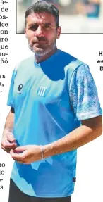  ?? ?? HAY EQUIPO. Para esta temporada, el DT Diego Pozo pudo armar el equipo desde cero: llegaron varios
experiment­ados, como Curuchet, el Gurí García y
Geminiani.