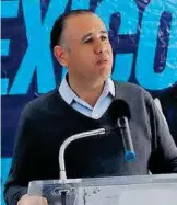  ?? LUNA ?? Mario Osuna Jiménez, dirigente del PAN en el estado/CARLOS