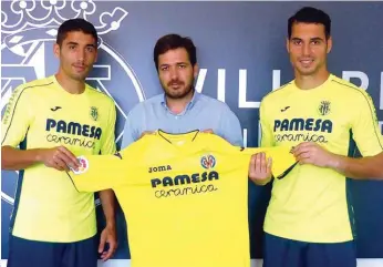  ??  ?? José Ángel e Andrés Fernández vão vestir de amarelo em 2016/17