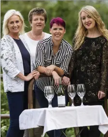  ??  ?? The Betty and the Mad Ones Gang announcing details of their big night. Included are from left: Noreen Cronin, Betty O’Connell, Tara Walmsley and Kate McSweeney. Photograph: John Reidy