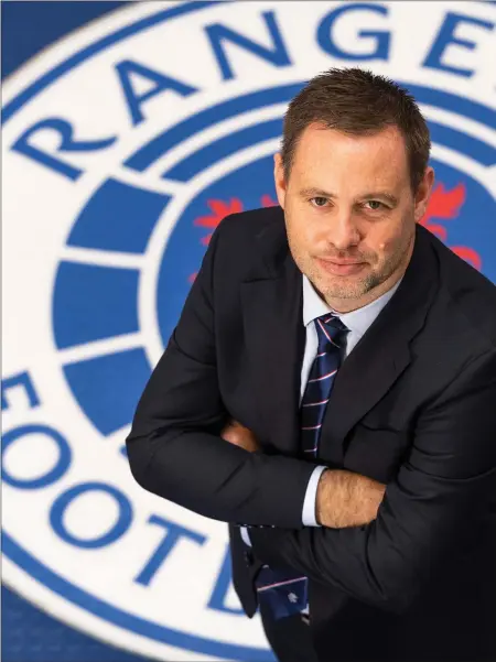  ?? ?? Michael Beale took over as Rangers manager on Monday and Nigel Spackman says he will have to win the players’ respect